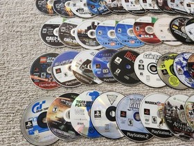 Huge Untested Loose Video Game Disc Lot 70+ Discs PS1 PS2 PS3 Xbox 360 Wii As-Is