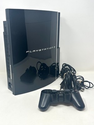 PS3 80GB Console CECHL01 - Cables & Controller - Tested