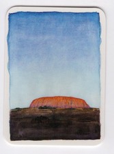 Australian Heritage Card Series Card #44 Uluru (Ayers Rock)