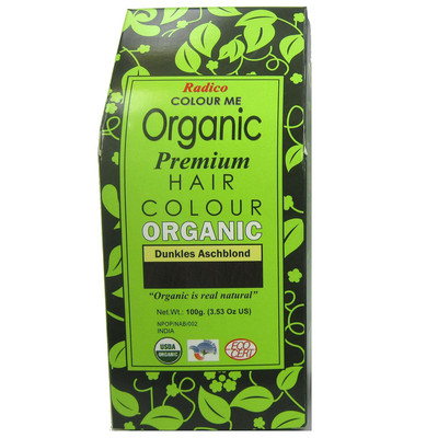 Radico Organische Haarfarbe Dunkles Aschblond   100 g