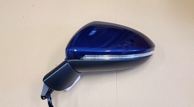 AUßENSPIEGEL Spiegel Für VW GOLF SPORTSVAN lackiert blau LD5Q klappbar