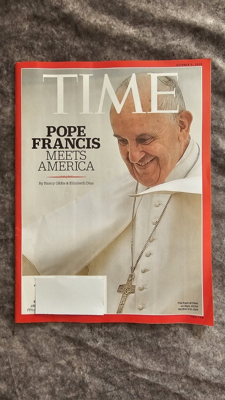 Time Magazine October 5, 2015 Pope Francis Meets America