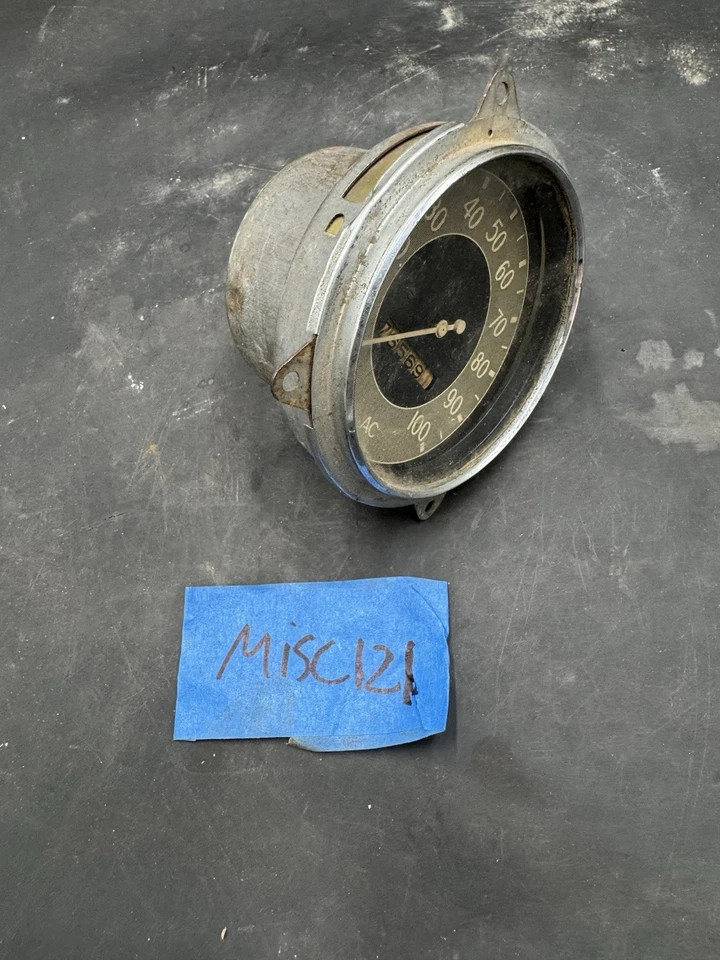 Chevrolet Master Car 1934 velocímetro calibre 0-100 mph 38242 sin probar Foto 4 de 4