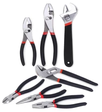 7pcs Pliers and Wrench Set, Hand Tools Linesman Pliers Hardened Cutting Edges...