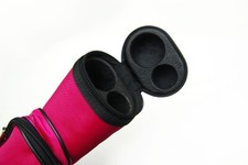 Delta MACARON 1x1 Hard Pool Cue Case Pink.
