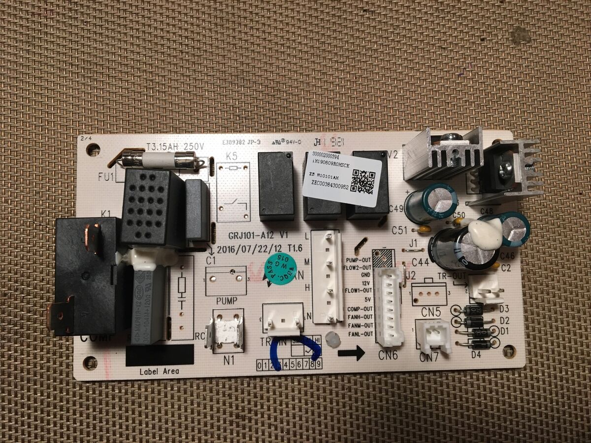 GE Dehumidifier ac model: ADEL45LYL1 Power Supply Board (ZB GE Dehumidifier ac model: ADEL45LYL1 Power Supply Board (ZB