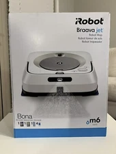 🔥 BRAND NEW SEALED WHITE iROBOT BRAAVA JET M6 M6110 Wi-Fi CONNECTED ROBOT MOP