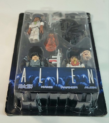 ALIEN ANNIVERSARY MINI MATES 4 Figure Set: Ripley Kane Parker Xenomorph Unopened - Picture 9 of 17