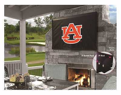 Auburn University Outdoor TV Cover w/ Tigers Logo