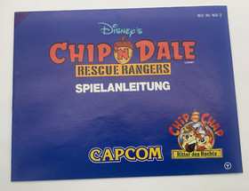 Disney's Chip 'N Dale: Rescue Rangers 1990 Nintendo NES - PAL B CIB+OVP+Poster