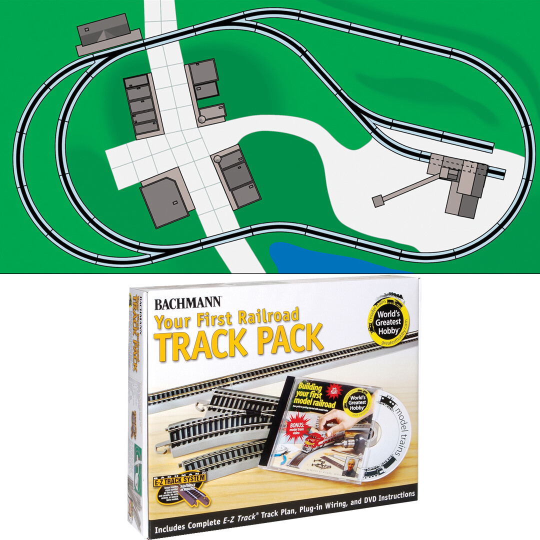 Bachmann 44596 EZ Track Nickel Silver First Railroad Track