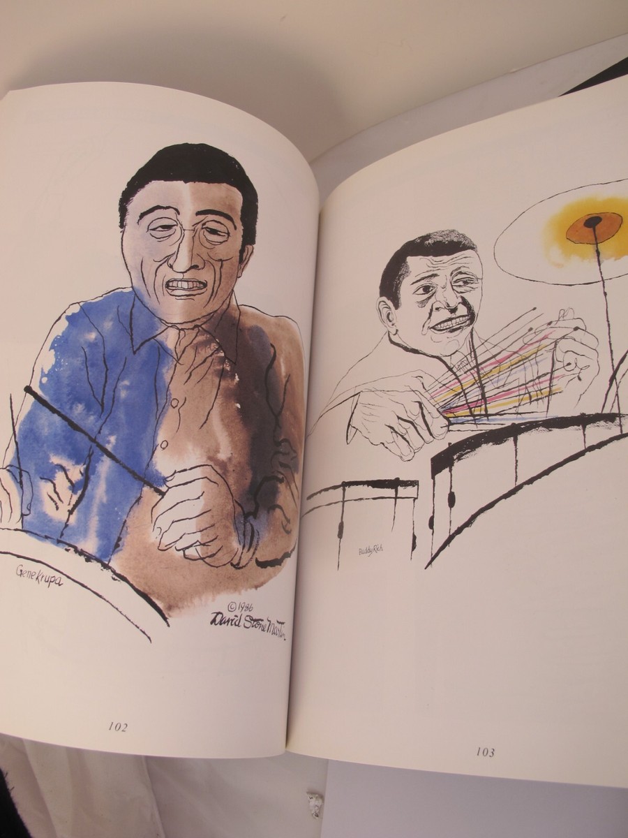 JAZZ GRAPHICS: David Stone Martin by Manek Daver 1st Edition 1991
