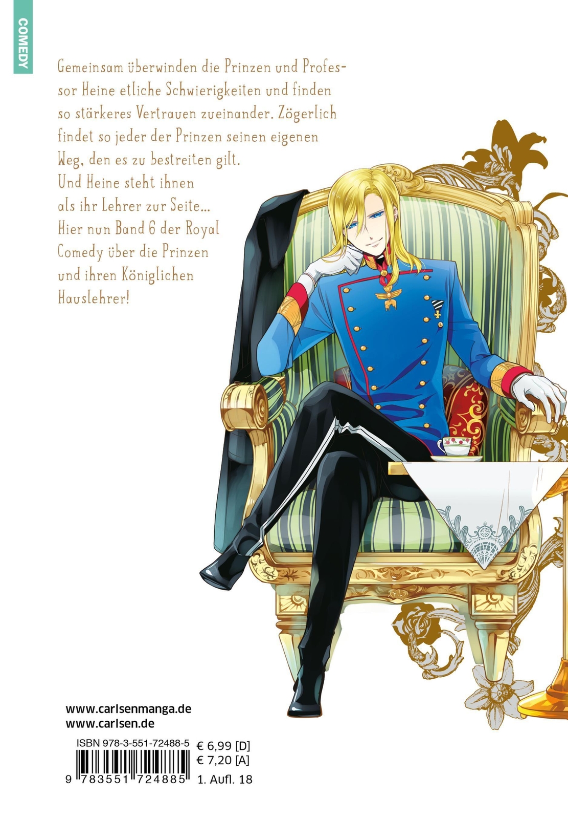Thumbnail - The Royal Tutor 6 | Higasa Akai | Taschenbuch | The Royal Tutor | 194