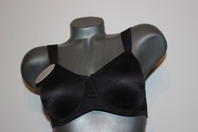 Triumph Underwired Bra Essential Minimizer W Size 70 D Black Non Padded