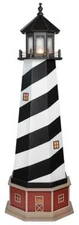 CAPE HATTERAS LIGHTHOUSE - North Carolina Working Replica in 6 Sizes AMISH USA