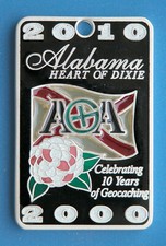 Alabama Geocoin 2010 - DISCOUNT AVAILABLE