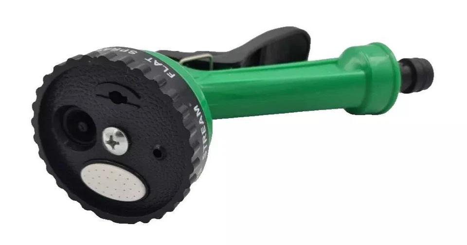 4 Function Spray Nozzle - Water Hose Gun Multi Pattern Garden Adjustable Mist - Image 2 of 2