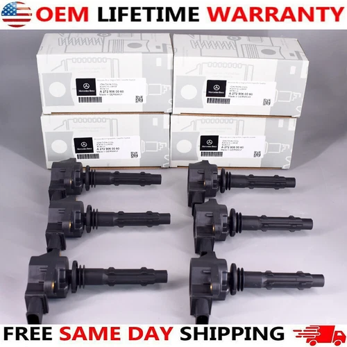 6x OEM Ignition Coil For Mercedes-Bens A2729060060 W164 W209 W216 W230 GN10235 - Picture 2 of 5