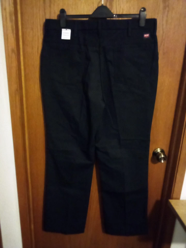 NWT ~ MEN'S RED KAP NAVY DARK BLUE EMT WORK PANTS Size: 38" W x 31.5" L - Image 4 of 4