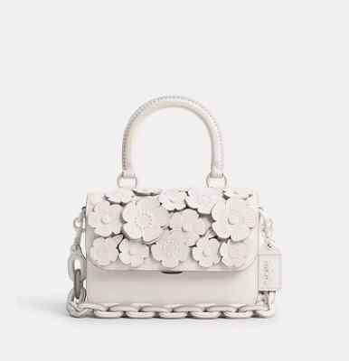 バッグ COACH Rogue Top Handle Bag TeaRose Pink COACH® Outlet | Rogue Bag 25 With Tea Rose