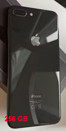 Apple iPhone 8 PLUS 256 GB NERO (Grigio Siderale) Grado A+++ Batteria 100% - Zdjęcie 4 z 6