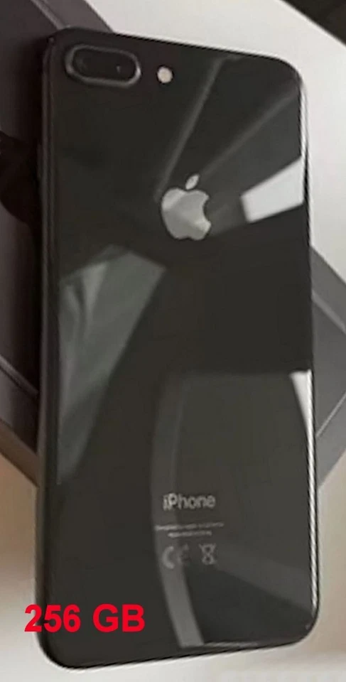 Apple iPhone 8 PLUS  256 GB  NERO (Grigio Siderale)  Grado A+++  Batteria 100% - Immagine 4 di 4