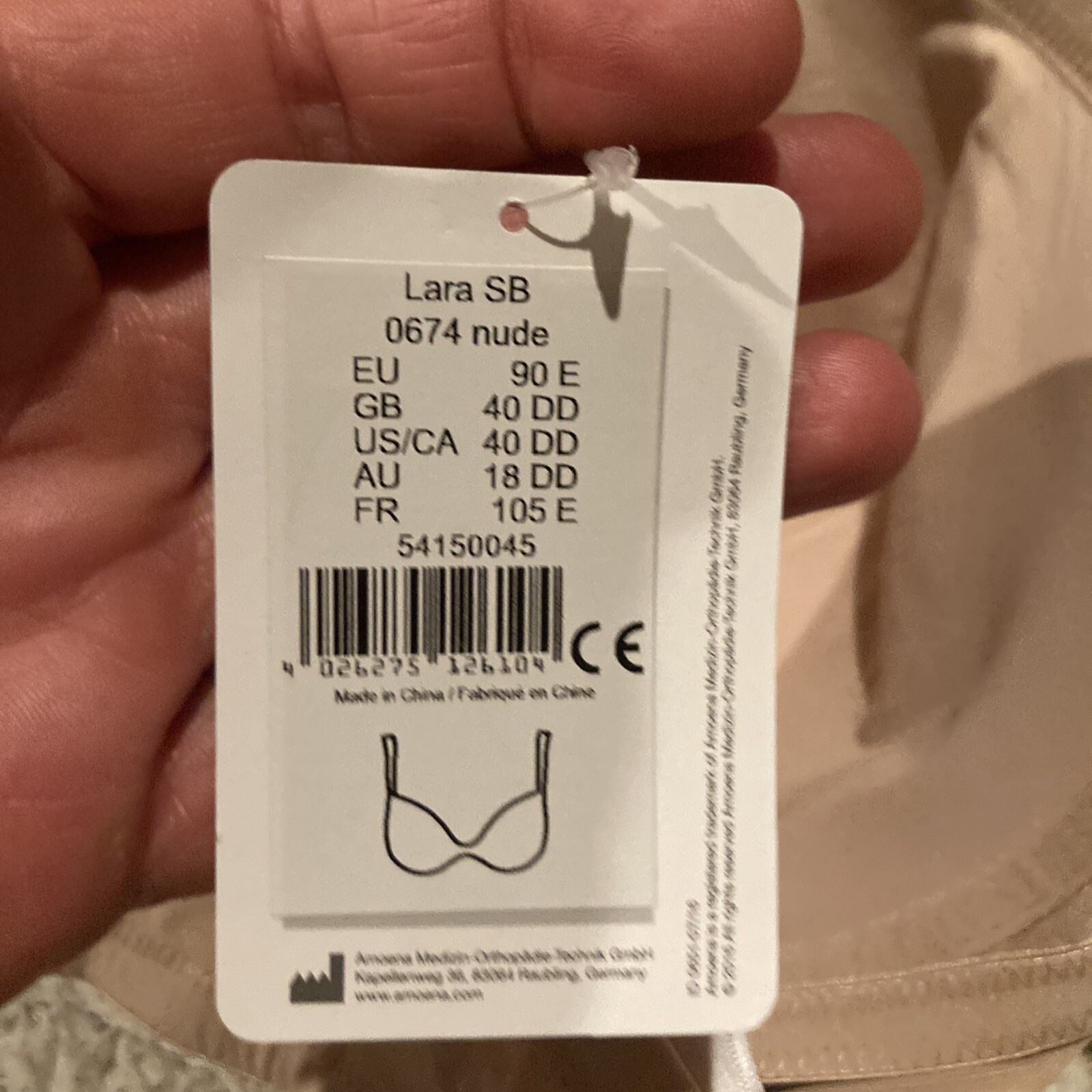 Amoena Ruth Pocketed Bra - CureDiva