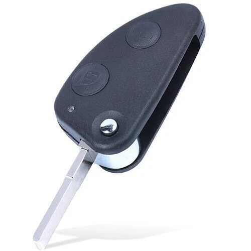 for Alfa Romeo 147 156 166 GT Folding Remote Key Fob 2 Button 433MHz ID48 Chip Foto 2 de 4
