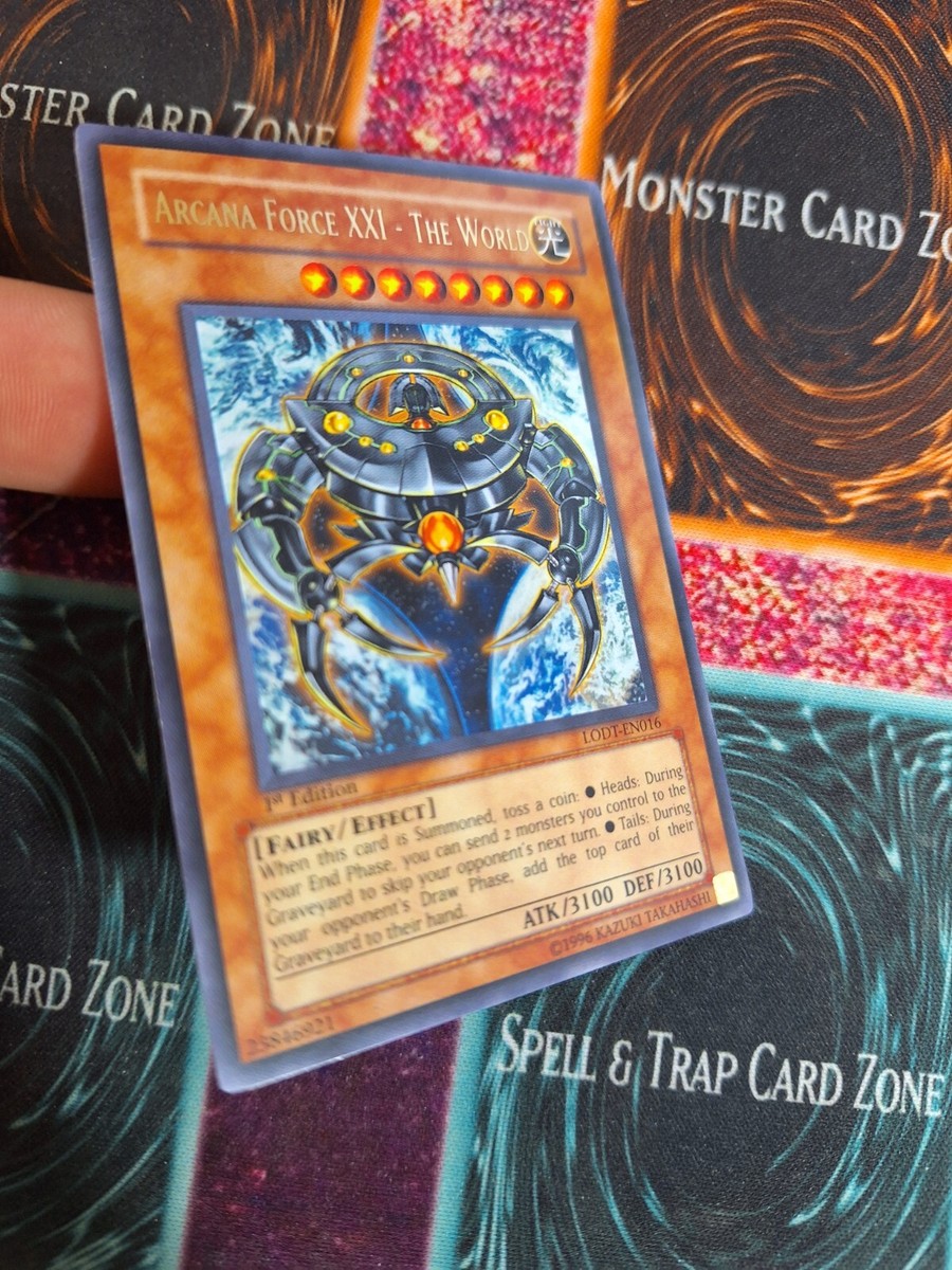 Yu-Gi-Oh! Arcana Force XXI - The World LODT-EN016 Ultra Rare 1st