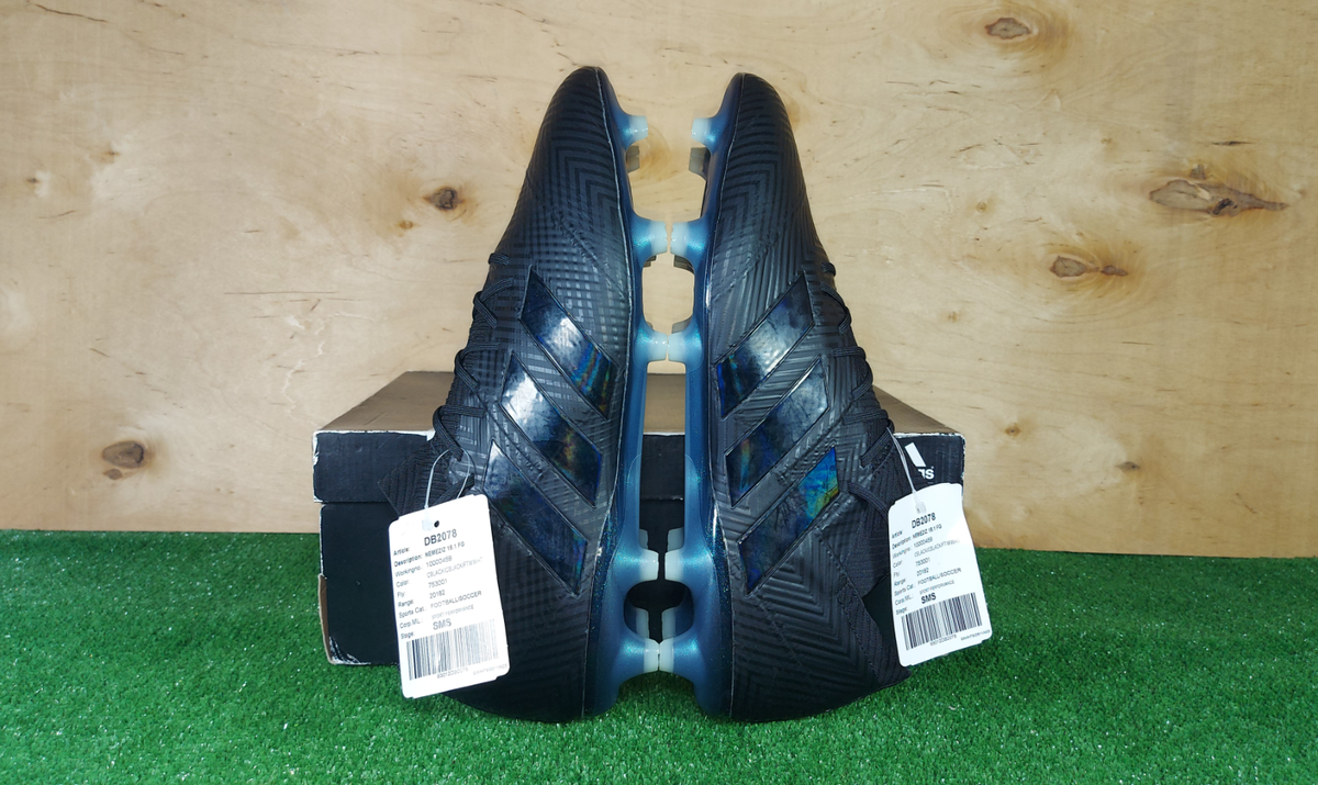 Adidas Nemeziz 18.1FG DB2078 SAMPLE Black boots Cleats mens  display picture 1