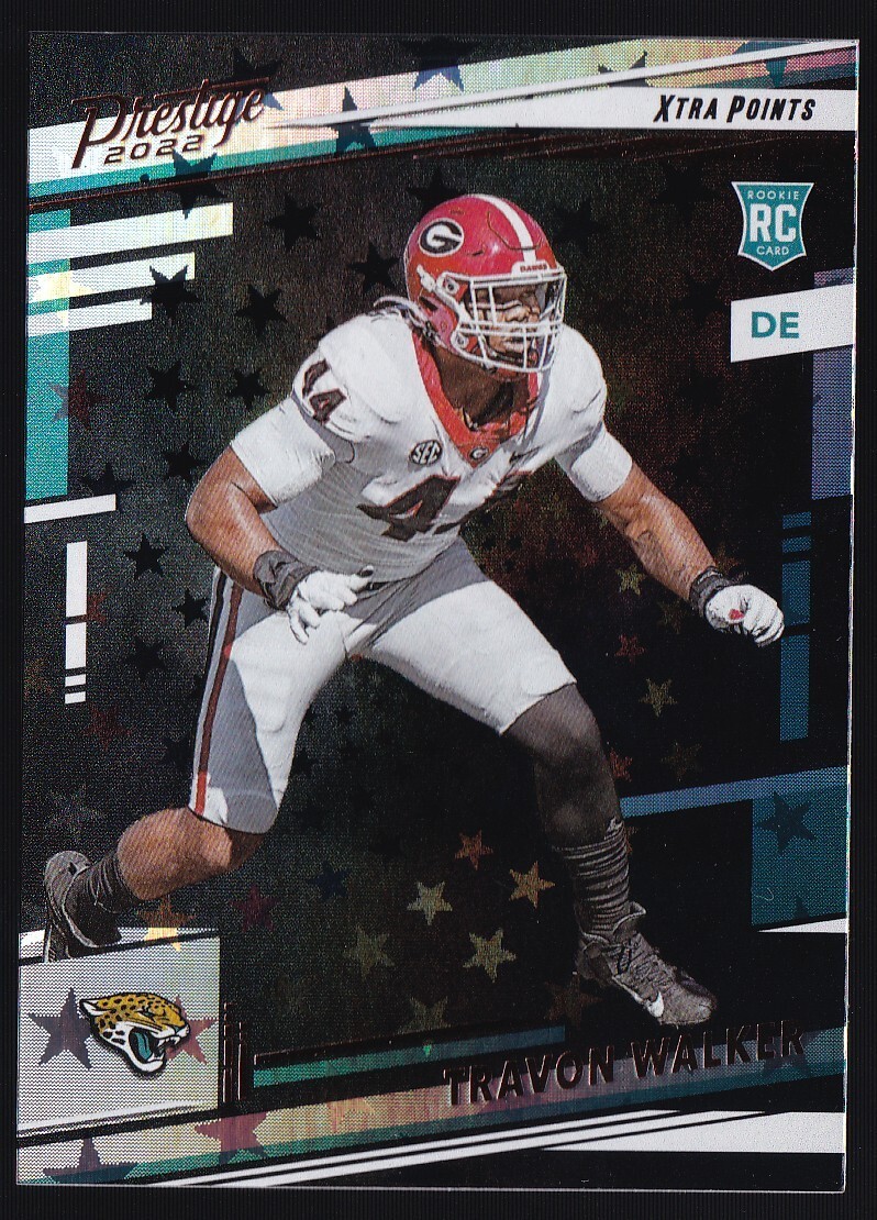 2022 Panini Prestige - Rookies Xtra Points Astral #337 Travon Walker (RC)