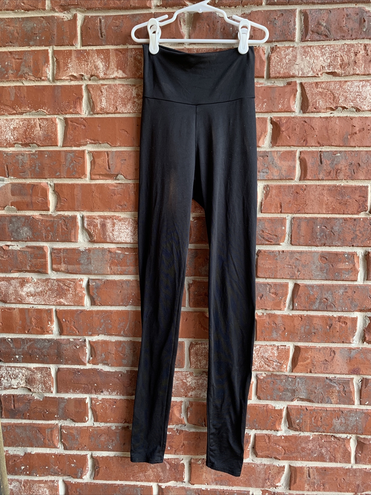 Black Ballet Dance Leggings Adult Size XS eBay