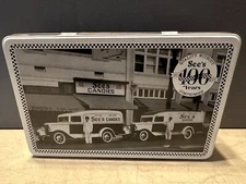 See’s Candies Centennial Retro Keepsake Tin 1921 - 2021 Empty