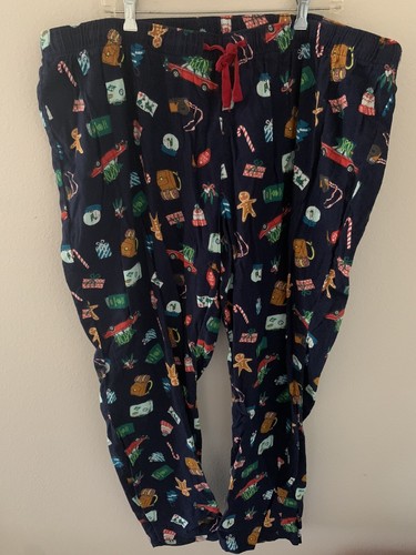 XXL Old Navy Christmas Travel Flannel 