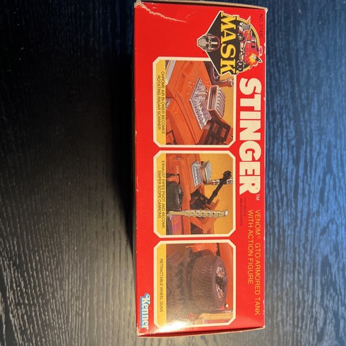Kenner M.A.S.K. Stinger Vehicle Open Box Complete 1986 Mask Venture - Picture 3 of 8