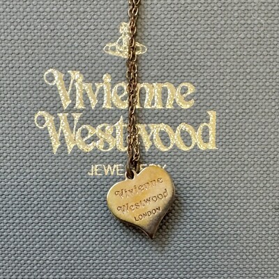 Vivienne Westwood Heart Petra Necklace Orb Gold From Japan | eBay