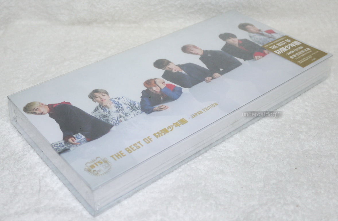 BTS THE BEST OF (JAPAN EDITION) Taiwan Ltd CD+DVD+8 cards