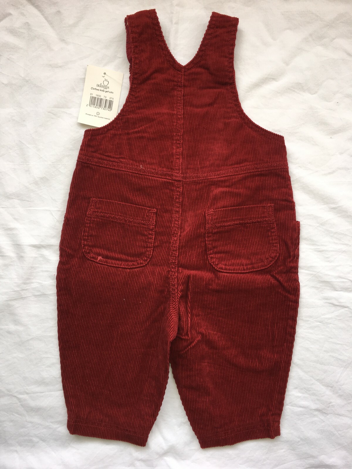 new ADAMS girls,baby dungarees/cord/trousers.6-9,9-12,12-18,18-24 or 2-3yrs image 2