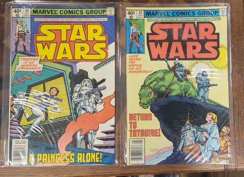 Star Wars Marvel 30 Comics #24 bis #54 1979 bis 1981 (Nr. #42) SCHÖNER ZUSTAND - Bild 5 von 15