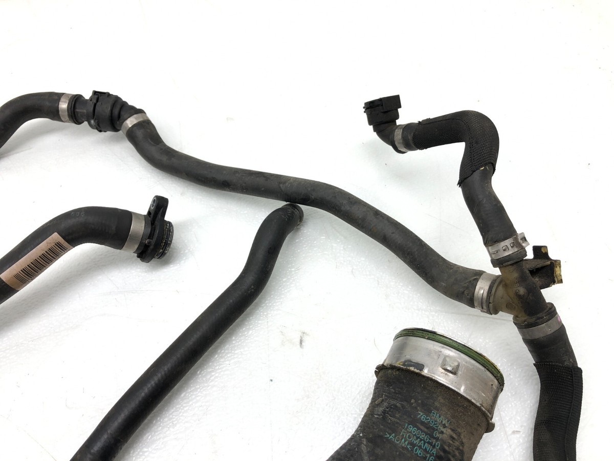 2014-2018 BMW X5 3.0L N55 ENGINE COOLANT WATER HOSE LINE PIPE SET 