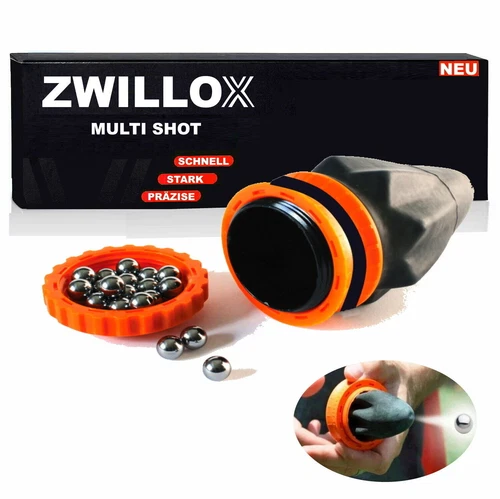 ZWILLOX Multi Shot Pocket Shooter Sling Shot Slingshot Slingshot Pocket Slingshot