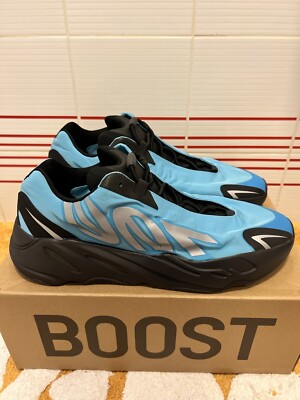 Adidas Yeezy Boost 700 MNVN Bright Cyan Men 14 Preowned Sneakers