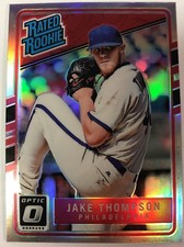 2016 PANINI #49  JAKE THOMPSON RATED ROOKIE 'OPTIC'
