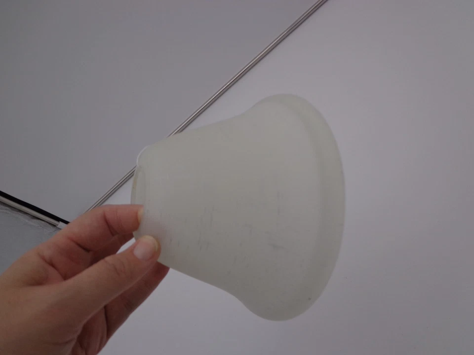 Toltec Lighting #311 White Muslin Glass - Image 2 of 4