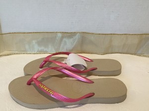 havaianas slim hardware rose gold