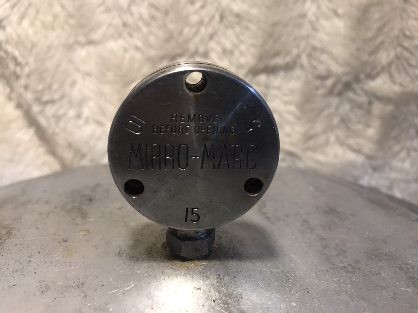 Vintage MirroMatic Pressure Cooker M0404 4 Qt. Aluminum w Lid And