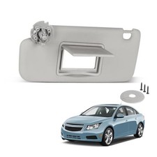 Sun Visor Driver Side for 2011-2019 Chevy Cruze, Gray, Left Left Driver Side