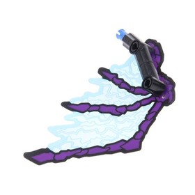 1X Lego Plastic Wing NEXO KNIGHTS Purple Right Skeletons 70351 6171832 29053A