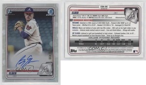2020 Bowman Draft Chrome Picks Refractor /499 Bryce Elder #CDA-BE Auto