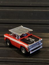 Aurora AFX Ford Baja Bronco Red White And Black Color Slot Car Mint Nice 